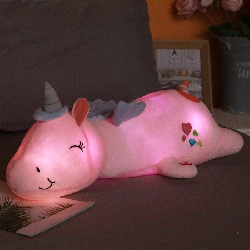 LumiGlow | Adorable Soft Plush Unicorn Stuffed Animal Toy for Kids 0