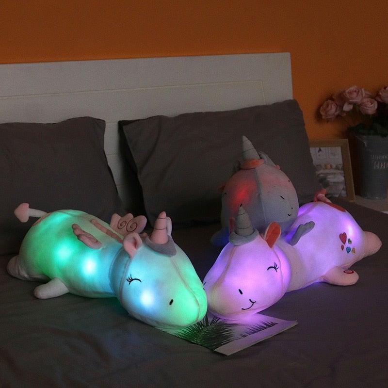 LumiGlow | Adorable Soft Plush Unicorn Stuffed Animal Toy for Kids 2