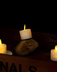 LumiGlow | Elegant Realistic Flameless LED Moving Wick Candle Set 4