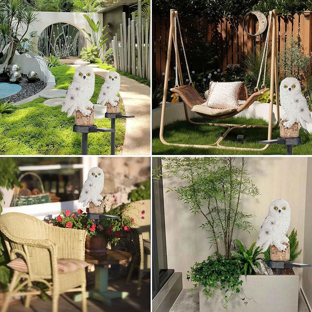 LumiOwl | Charming Eco-Friendly Solar Garden Lights for Outdoor Décor 6
