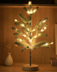 LumiPine – LED Christmas tree table lamp with warm white light 0