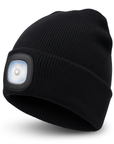 LuminHat | Versatile Warm Knit Beanie with Rechargeable LED Light 11