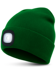 LuminHat | Versatile Warm Knit Beanie with Rechargeable LED Light 12