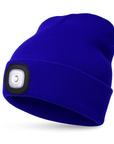 LuminHat | Versatile Warm Knit Beanie with Rechargeable LED Light 8