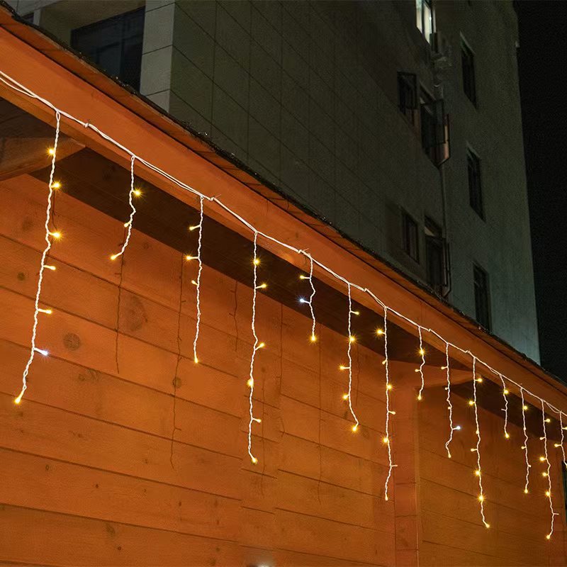 LuminaCascade | Stunning Waterproof Outdoor String Icicle Party Lights 5