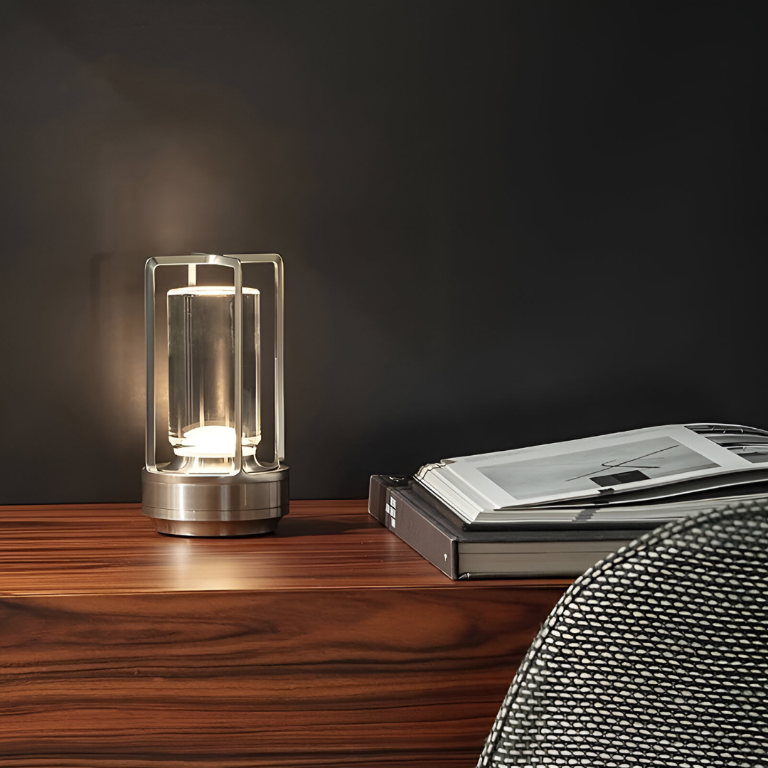 LuminaGlow | Stylish Portable Dimmable Table Lamp for Indoor &amp; Outdoor Use 7