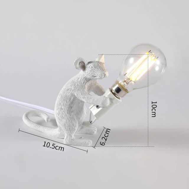 LuminaMouse | Elegant Chic Table Lamp for Living Room &amp; Bedroom 6