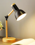 LuminaWood | Stylish Minimalist LED Adjustable Desk Lamp 1