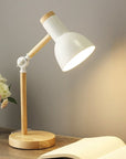 LuminaWood | Stylish Minimalist LED Adjustable Desk Lamp 2