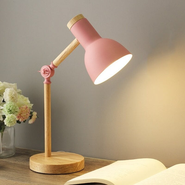 LuminaWood | Stylish Minimalist LED Adjustable Desk Lamp 4
