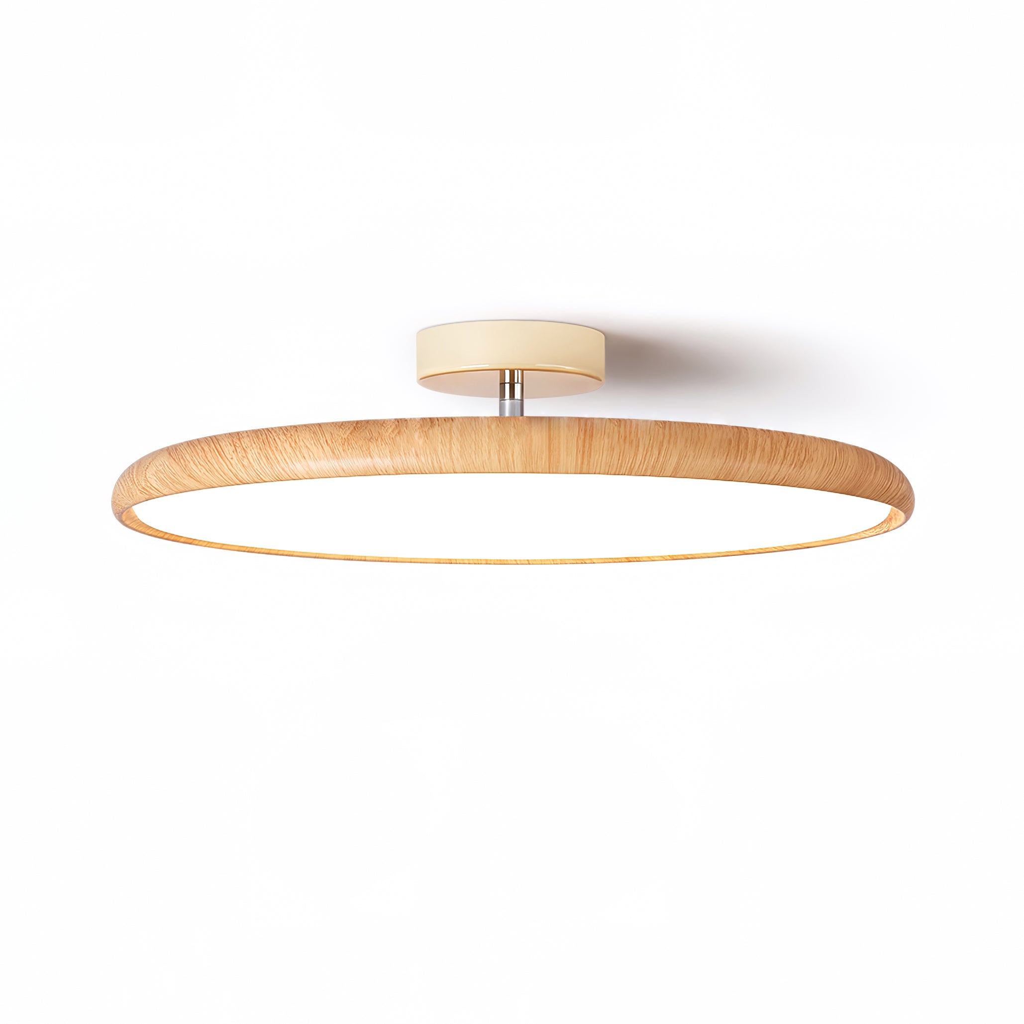 Luminara | Elegant Natural Wood Ceiling Lamp Fixture 8