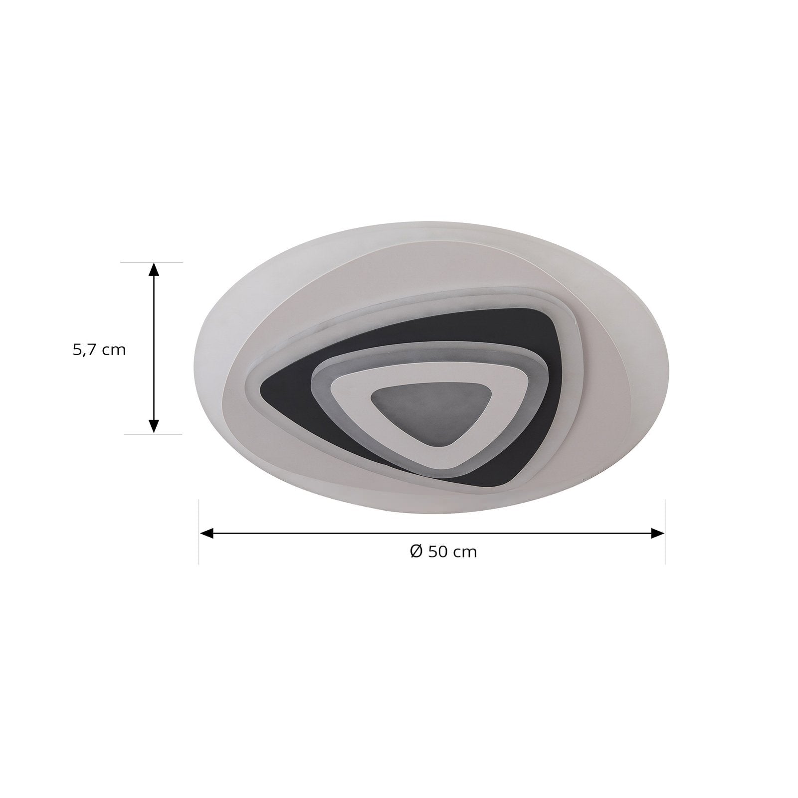 Luminara | Modern Adjustable LED Flush Mount Ceiling Light Fixture 4