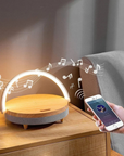 Luminara | Modern Multifunctional Table Lamp with Wireless Charger & Speaker 2