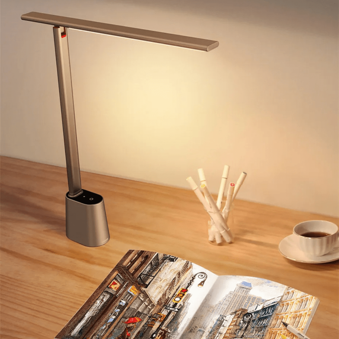 Luminara | Sleek Portable Dimmable LED Desk Lamp with Battery 2