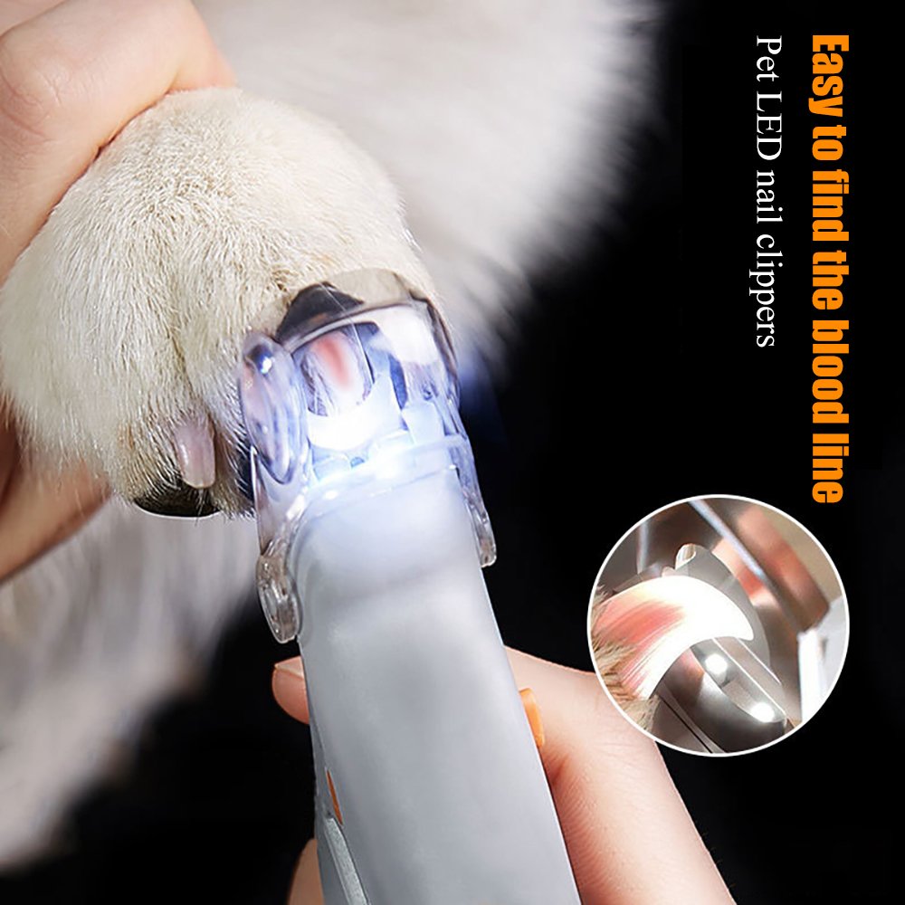 Luminex | Safe Precision LED Dog Nail Clippers with 5x Magnification 4