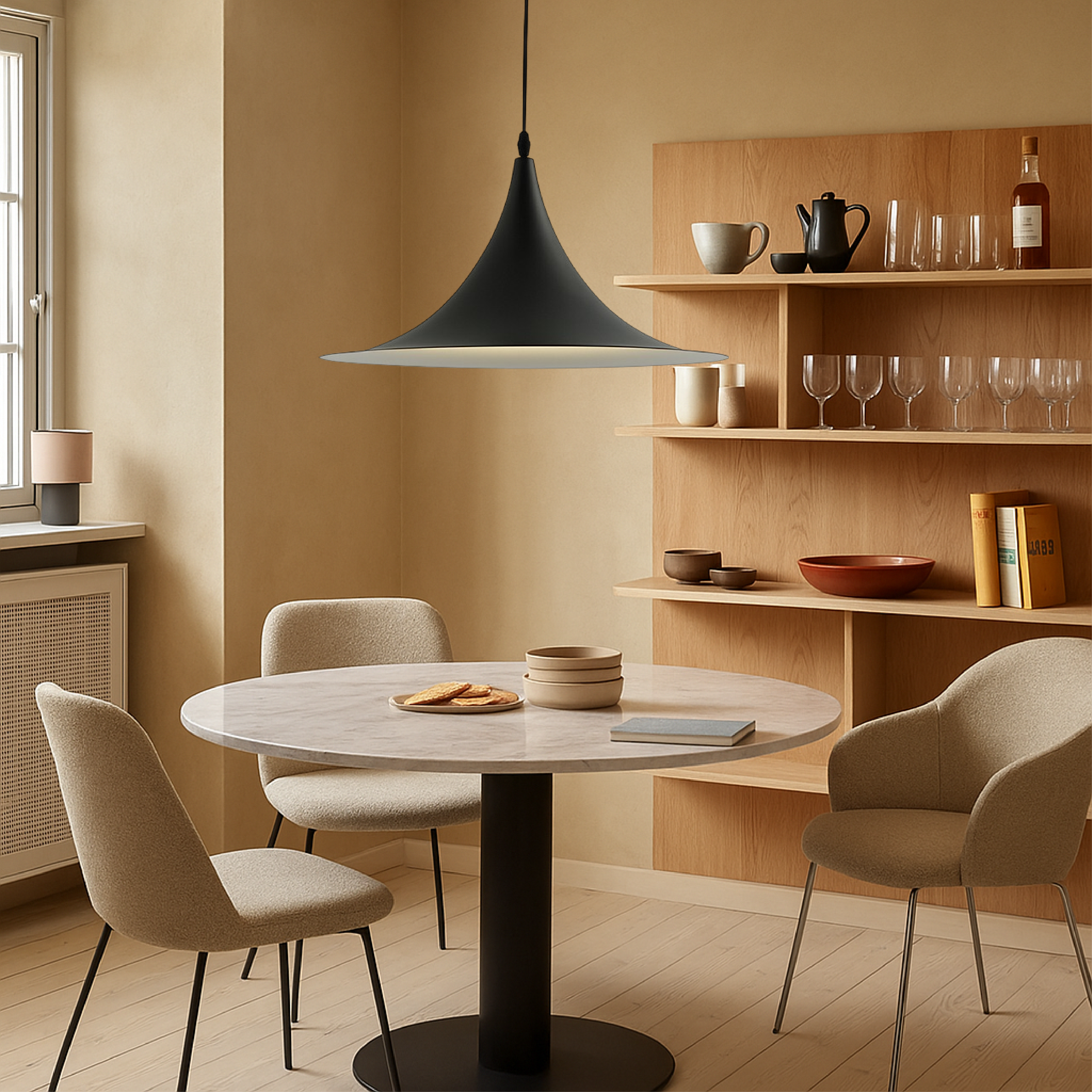 Lumithen | Scandinavian Styke Saucer Pendant Lamp 5