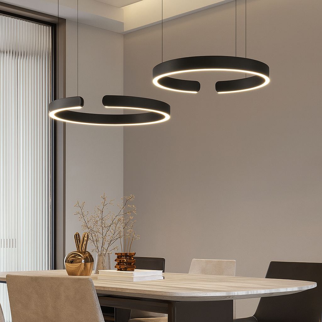 Lumoraq | Minimalist Aesthetics Ring Pendant Lamp 1