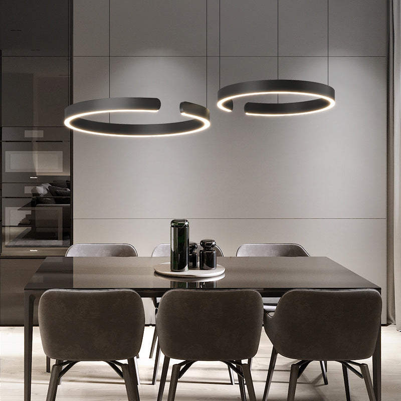 Lumoraq | Minimalist Aesthetics Ring Pendant Lamp 3