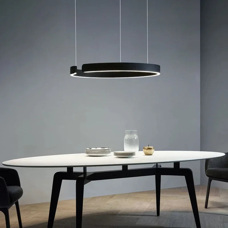 Lumoraq | Minimalist Aesthetics Ring Pendant Lamp 5