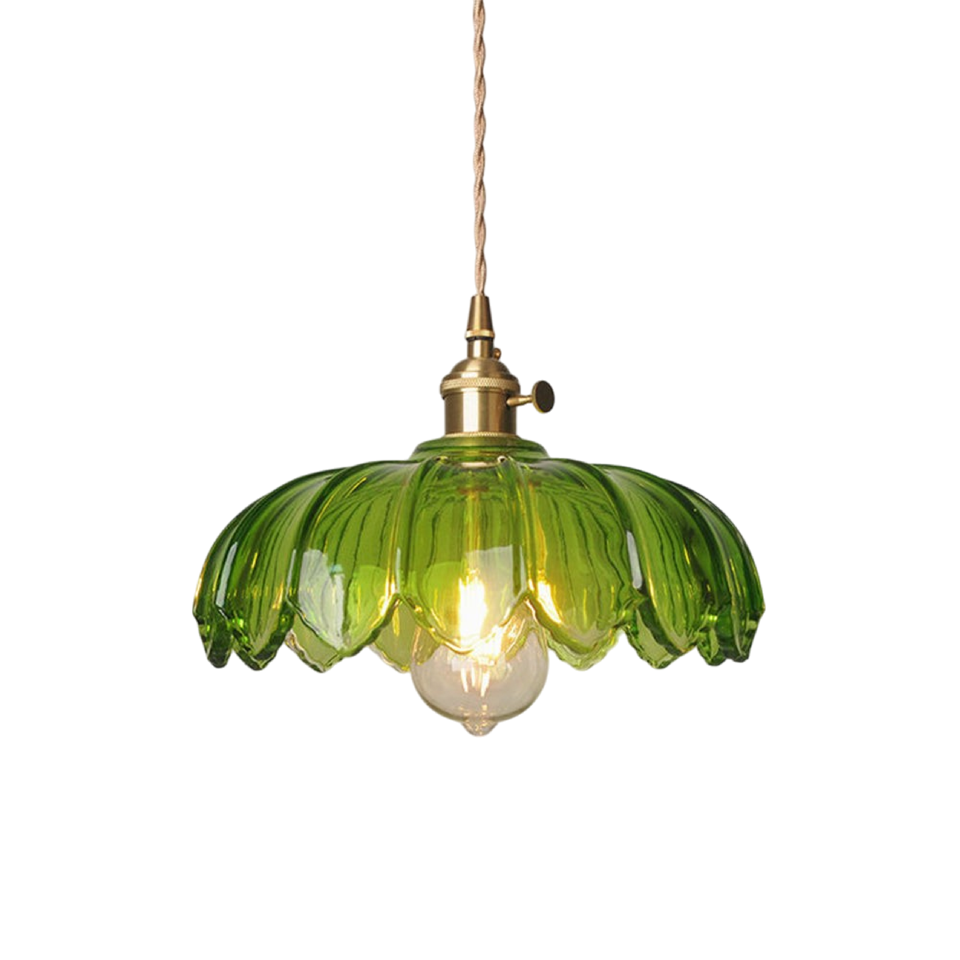 Lumoro | Elegant Glass Flower Pendant Lamp 0