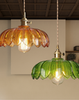 Lumoro | Elegant Glass Flower Pendant Lamp 3