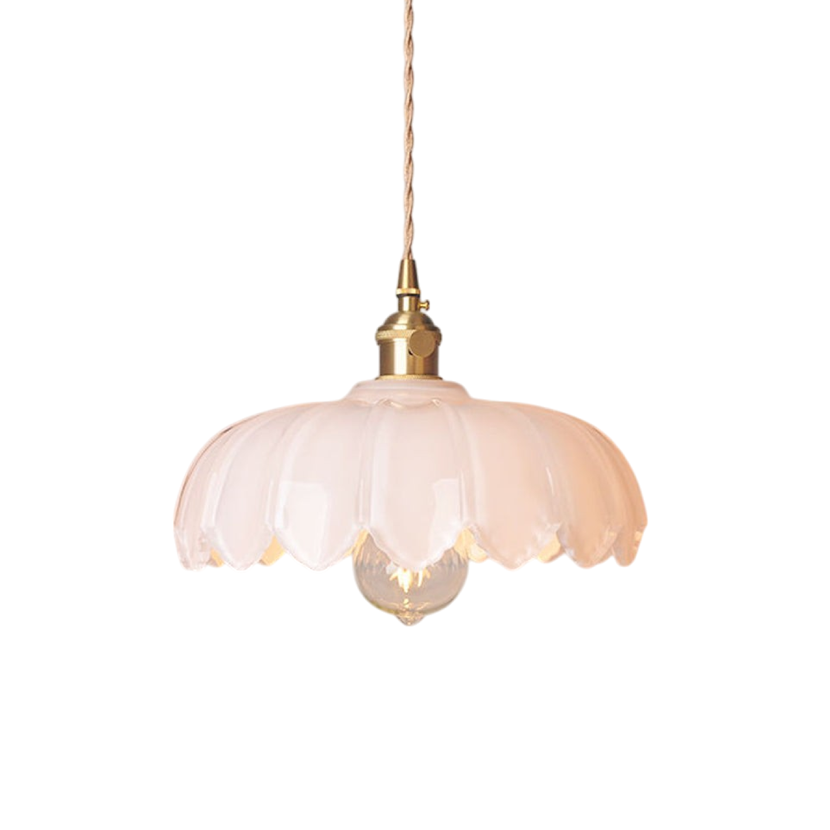 Lumoro | Elegant Glass Flower Pendant Lamp 5