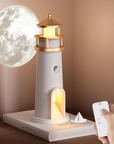 LunaBeam | Moon Lamp Lighthouse Night Light for Bedroom Decoration 1