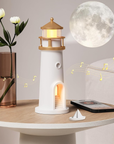LunaBeam | Moon Lamp Lighthouse Night Light for Bedroom Decoration 2