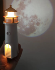 LunaBeam | Moon Lamp Lighthouse Night Light for Bedroom Decoration 5