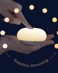 LunaGlow | Soft BPA-Free Silicone Touch Night Light for Gentle Baby Care 4