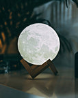 Lunara | Enchanting Touch-Controlled Lighted Moon Lamp for Home Décor 0