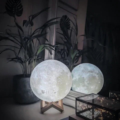 Lunara | Enchanting Touch-Controlled Lighted Moon Lamp for Home Décor 3