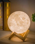 Lunara | Enchanting Touch-Controlled Lighted Moon Lamp for Home Décor 8