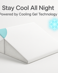 Lunaria | Comfortable Gel Memory Foam Wedge Pillow for Acid Reflux Relief 6