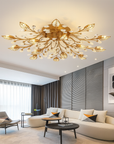 Lunaria | Elegant Crystal Luxury Ceiling Lamp 2