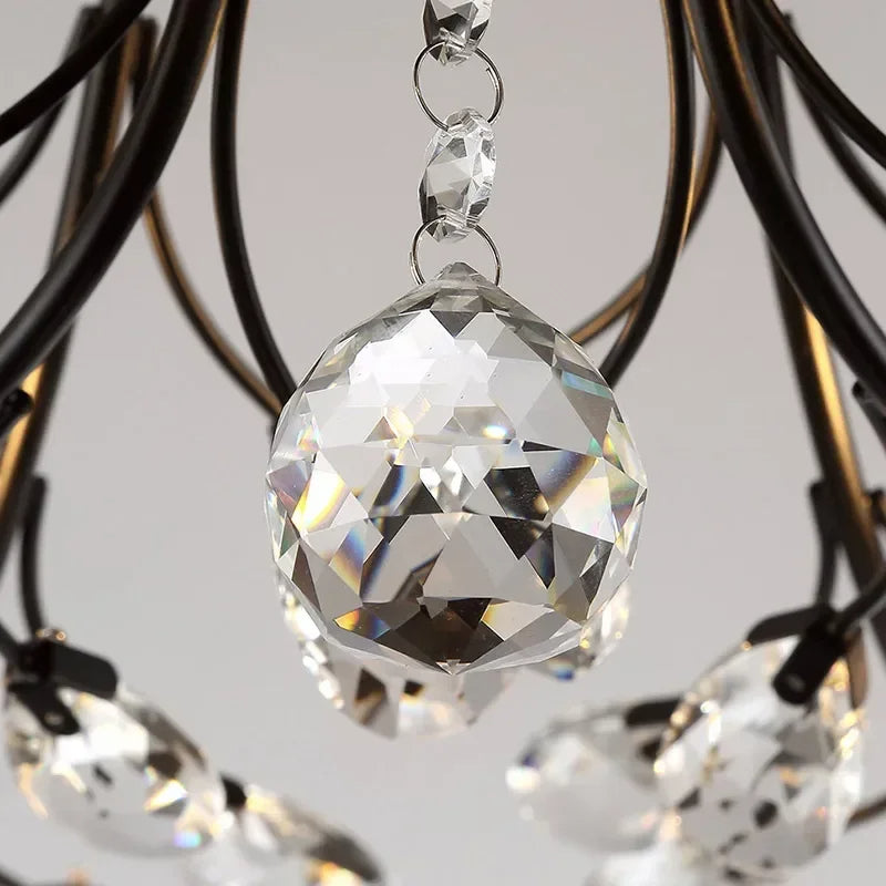 Lunaria | Elegant Crystal Luxury Ceiling Lamp 5