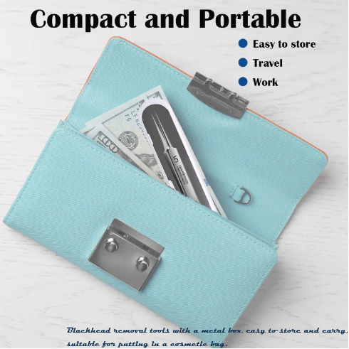 Lunaria | Precision Ultra Slim Stainless Steel Tweezers for Flawless Skin 7