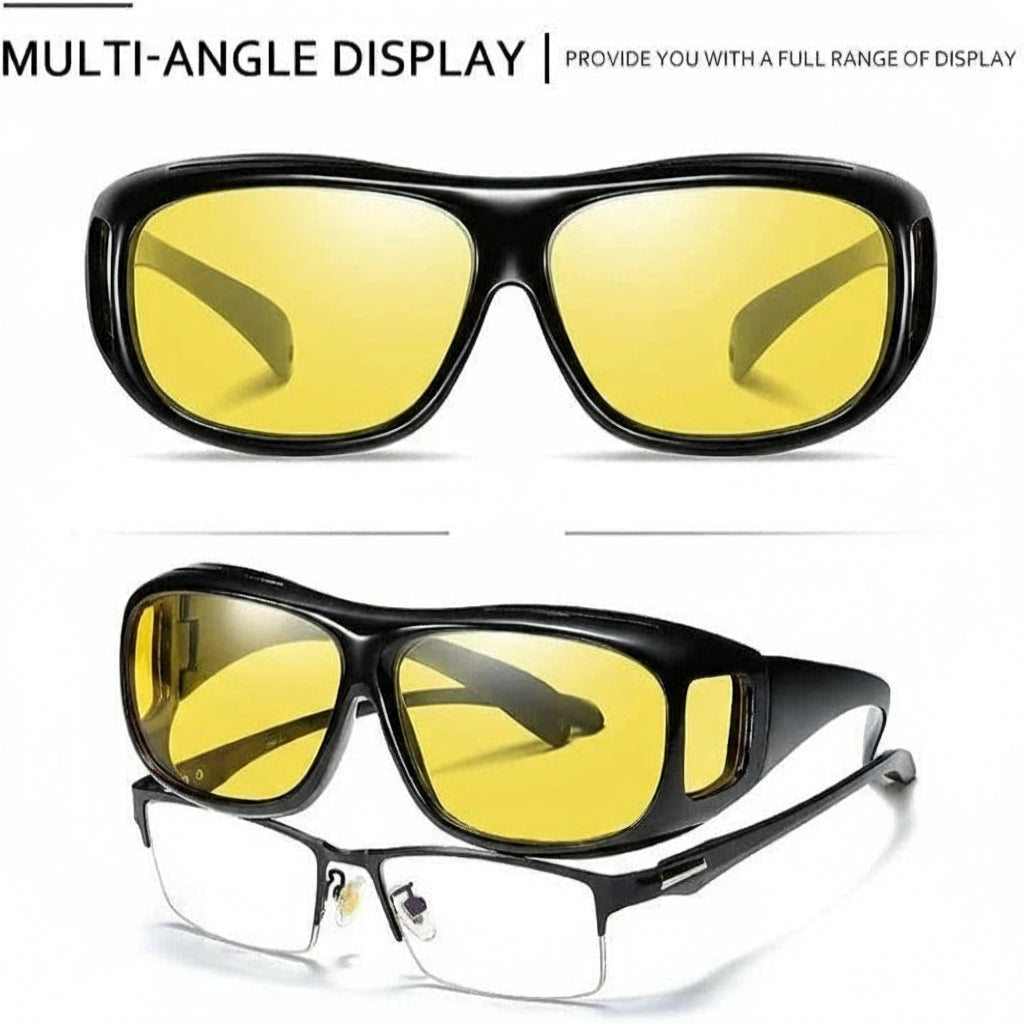 LunarisGlow | Anti Glare Night Driving Glasses with UV400 Protection 1