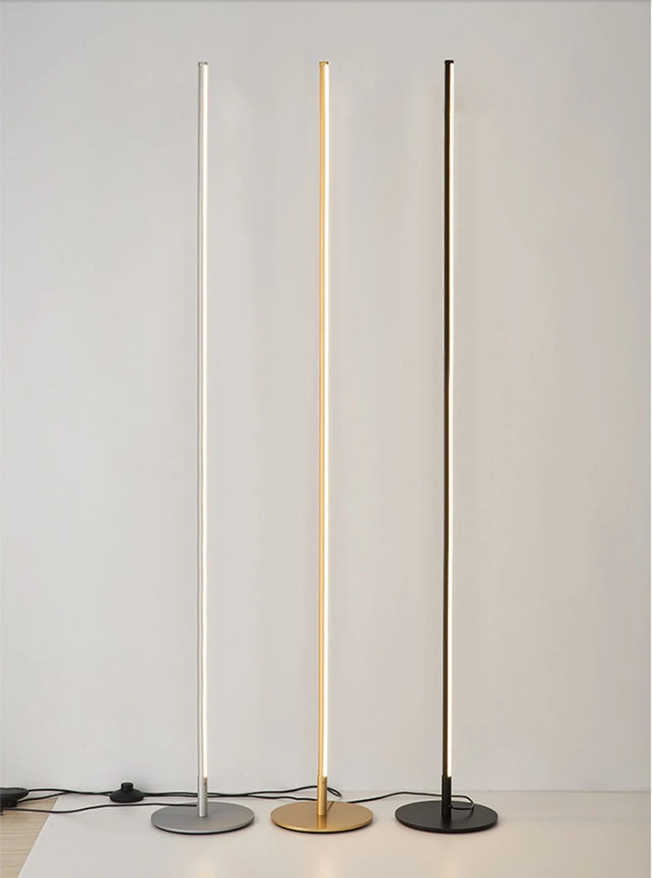 Lunaris | Modern Minimalist Black Floor Lamp for Living Room Decor 2