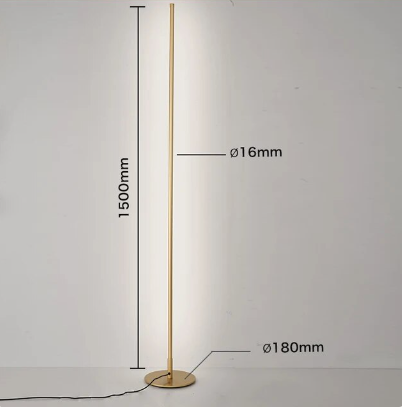 Lunaris | Modern Minimalist Black Floor Lamp for Living Room Decor 5
