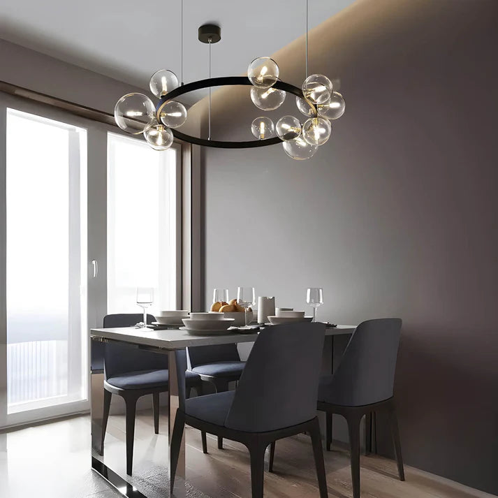 Lunoa | Sophisticated Ring Chandelier for Modern Elegance 0