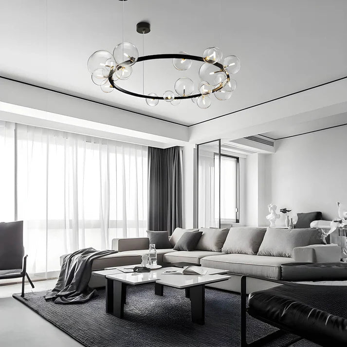 Lunoa | Sophisticated Ring Chandelier for Modern Elegance 2