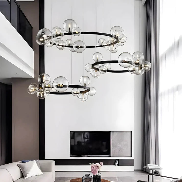 Lunoa | Sophisticated Ring Chandelier for Modern Elegance 3