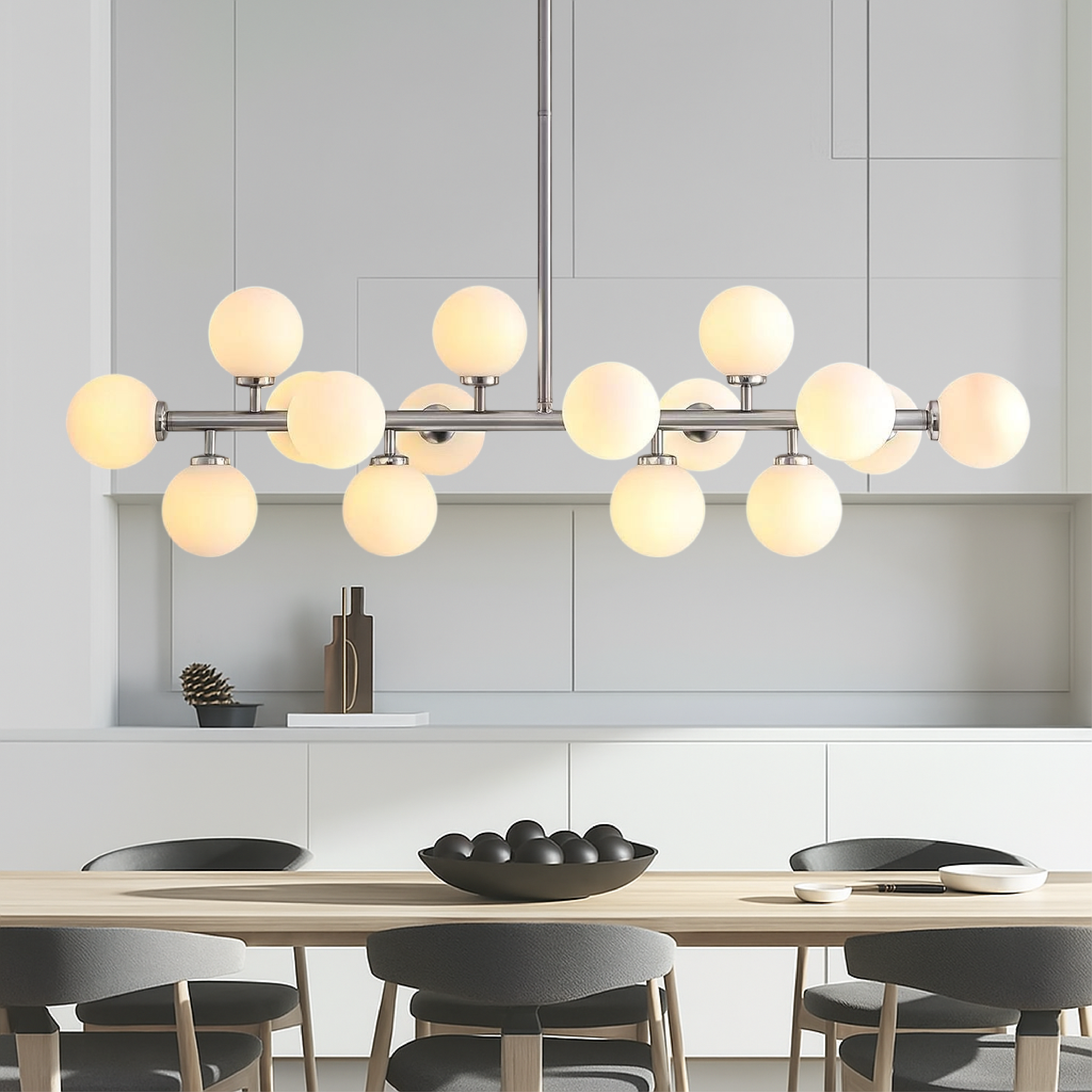 Lureth | Timeless 16-piece Kitchen Table Pendant Lamp 1