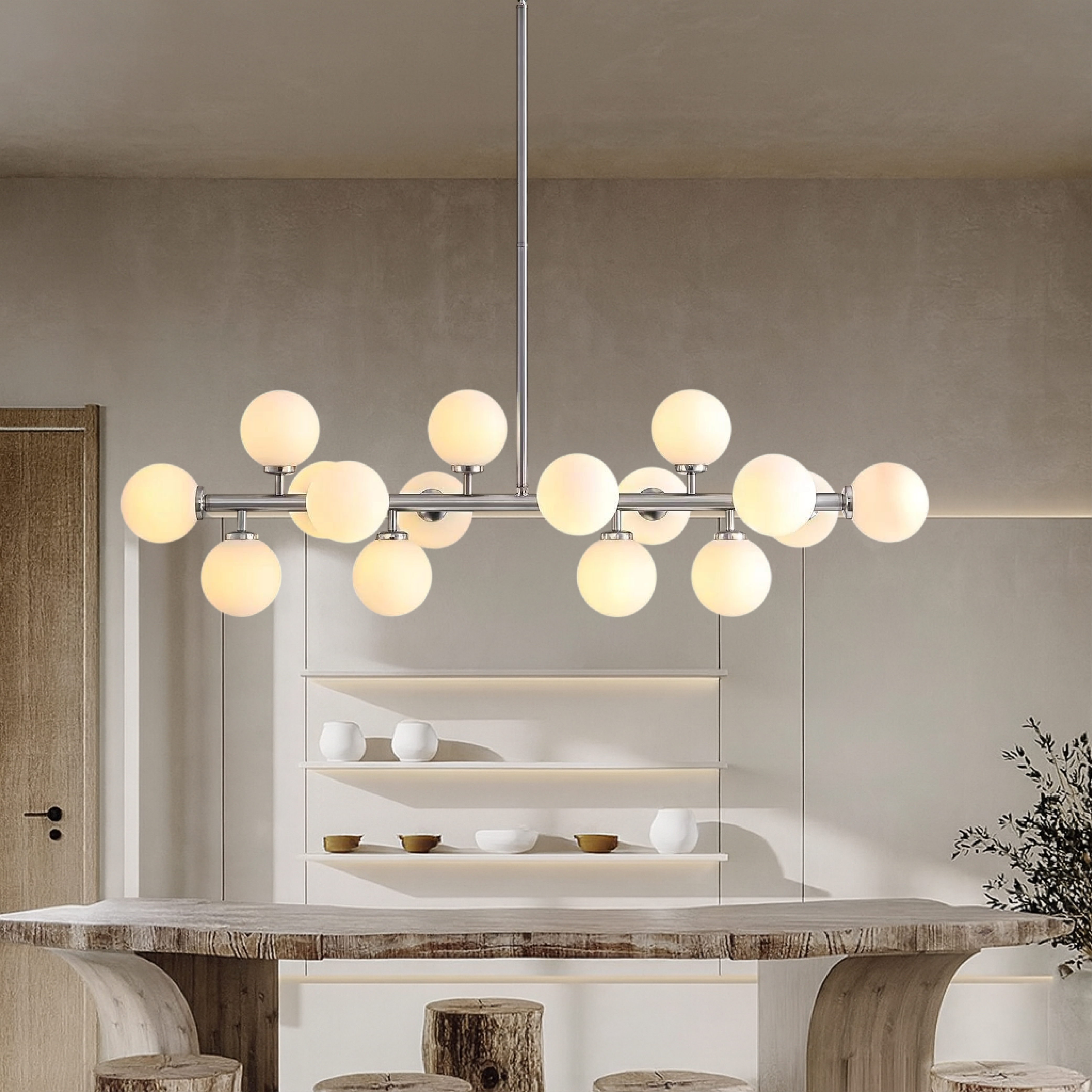 Lureth | Timeless 16-piece Kitchen Table Pendant Lamp 2