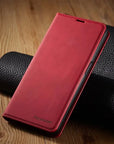 LuxArmor | Magnetic Leather Wallet Case for Smartphones 5