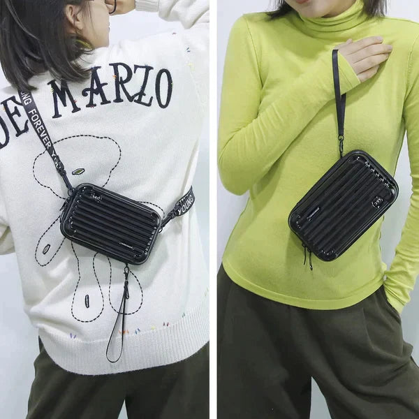 LuxShell | Chic Compact Hard Shell Crossbody Bag for Women 1