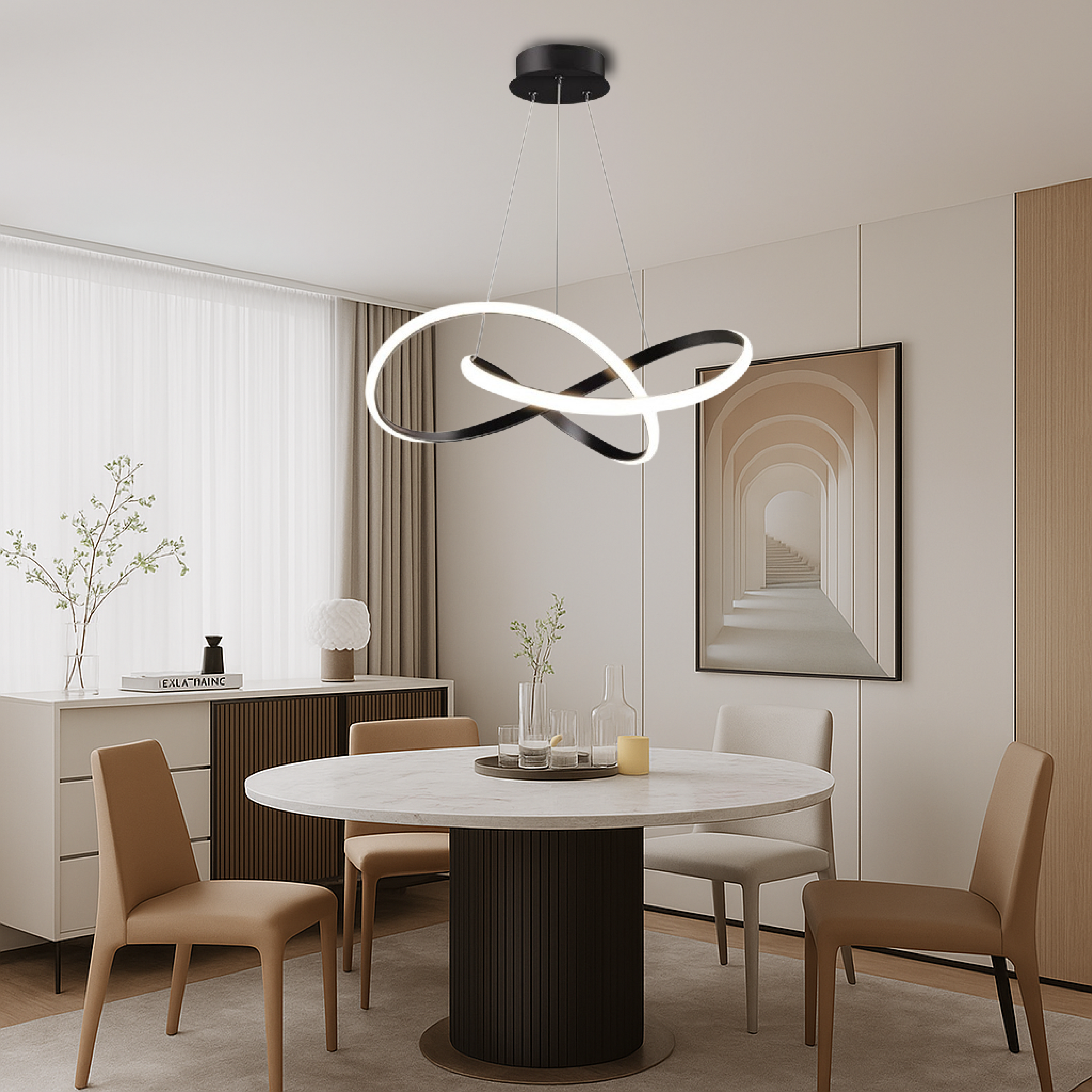 Luxaroa | Modern Dining Room Pendant Lamp 0