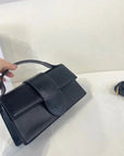 LuxeAura | Elegant Black Leather Crossbody Bag for Women 12
