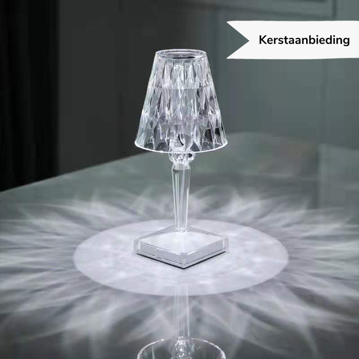 LuxeCrystal | Elegant Dimmable LED Table Lamp with Wireless Design 1